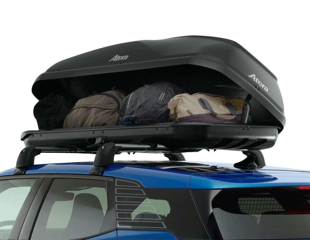 ATERA* CASAR L 420L ROOF BOX LOCKABLE DUAL OPENING LAVA STRUCTURED