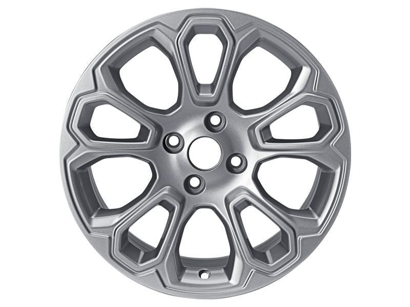 ECOSPORT 17" SET OF 4 ALLOY WHEEL 10-SPOKE DESIGN SHADOW SILVER FINISH 2017-2023