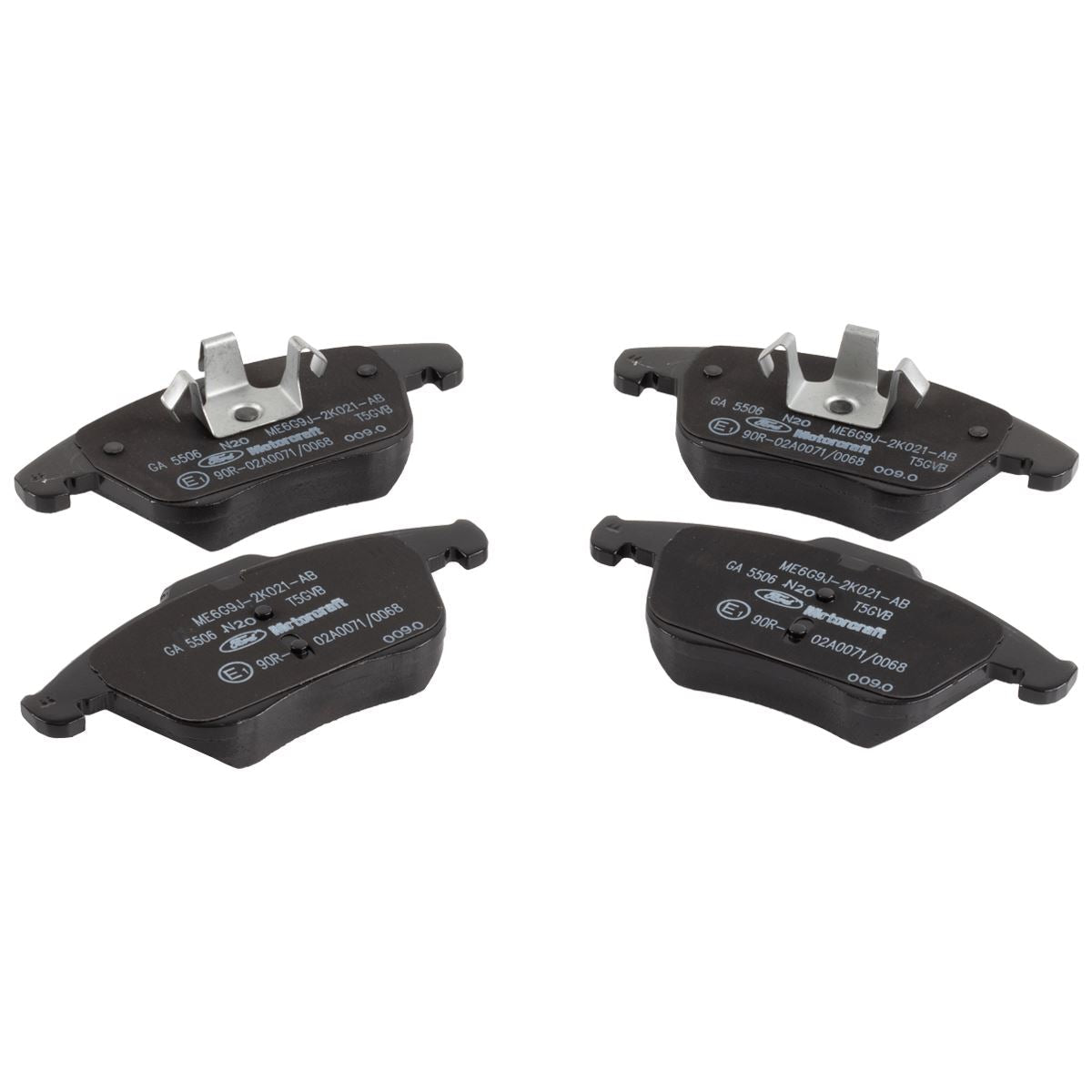 MONDEO GALAXY MOTORCRAFT FRONT BRAKE PAD SET