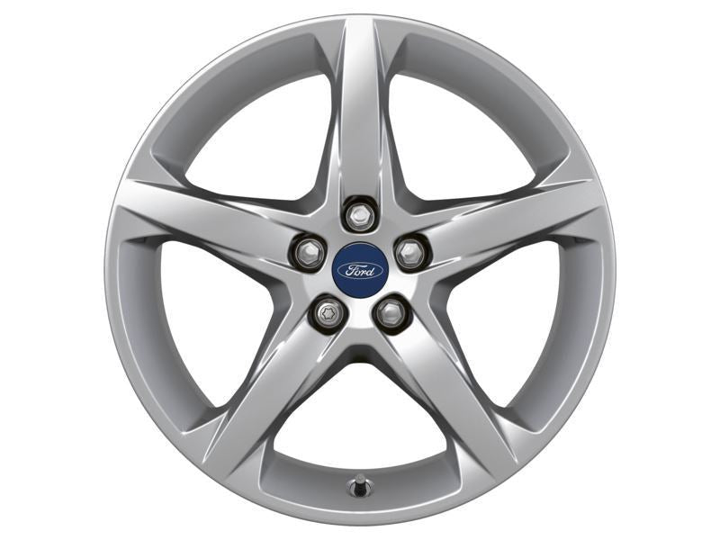 C-MAX GRAND C-MAX FOCUS 18" SET OF 4 ALLOY WHEEL 5-SPOKE DESIGN SILVER FINISH 2010-2019