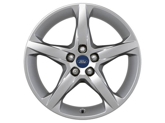 C-MAX GRAND C-MAX FOCUS 18" SET OF 4 ALLOY WHEEL 5-SPOKE DESIGN SILVER FINISH 2010-2019