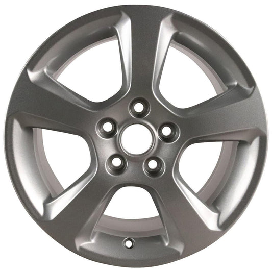 C-MAX GRAND C-MAX FOCUS ECONETIC 16" SET OF 4 ALLOY WHEEL 5-SPOKE DESIGN SILVER FINISH 2013-2019
