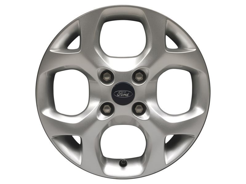 FIESTA 15" ALLOY WHEEL 4-Y-SPOKE DESIGN SILVER FINISH 2008-2012