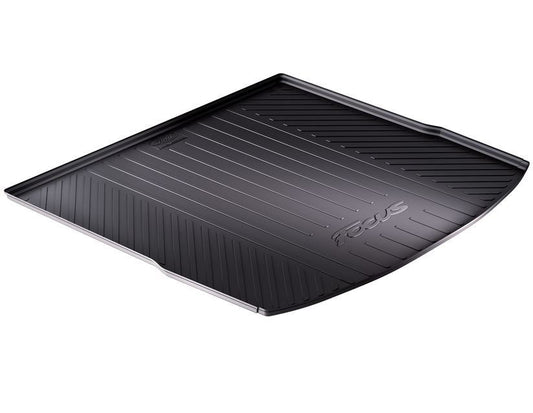 FOCUS RUBBER BOOT FLOOR MAT ALL-WEATHER LOAD COMPARTMENT TRAY WITH LOGO 2011-2019