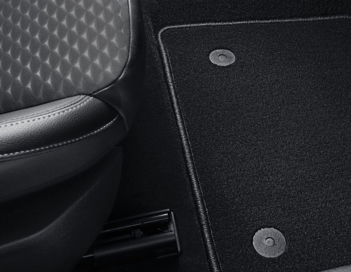 FOCUS FRONT CARPET FLOOR MATS CONTOURED BLACK AUTOMATIC 2018-2020