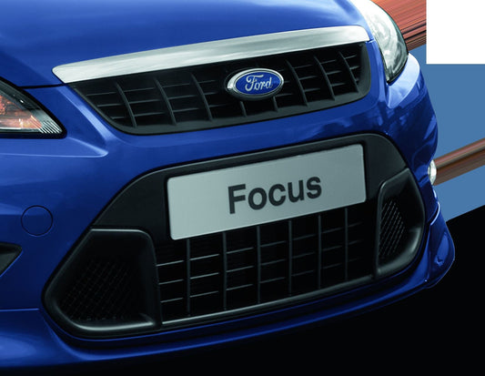 FOCUS 01/2008-12/2010 FRONT GRILLE LOWER GRILLE INSERT IN DARK GREY