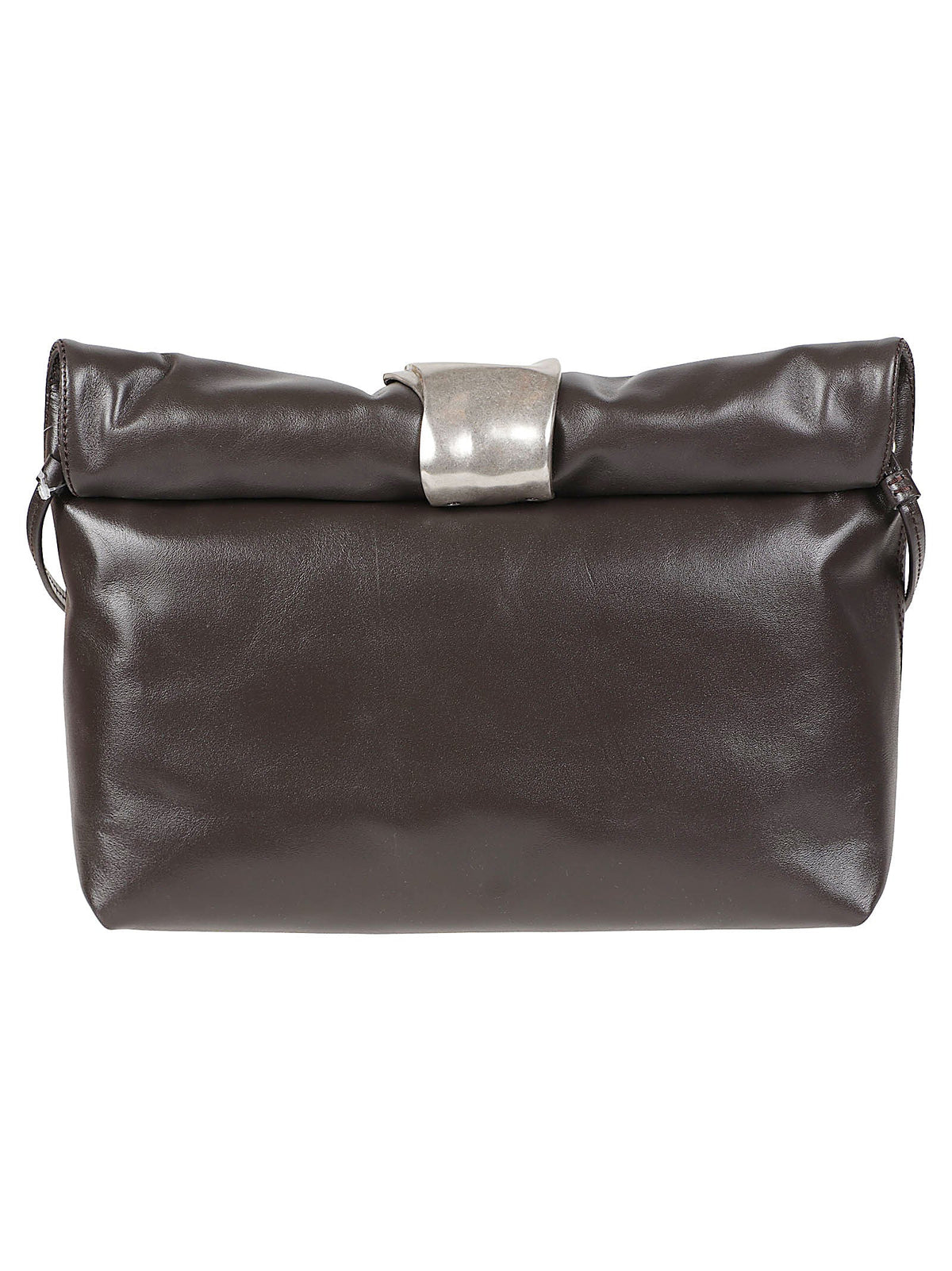 Cuff Clutch Metallic Cuff Cow Leather Clutch