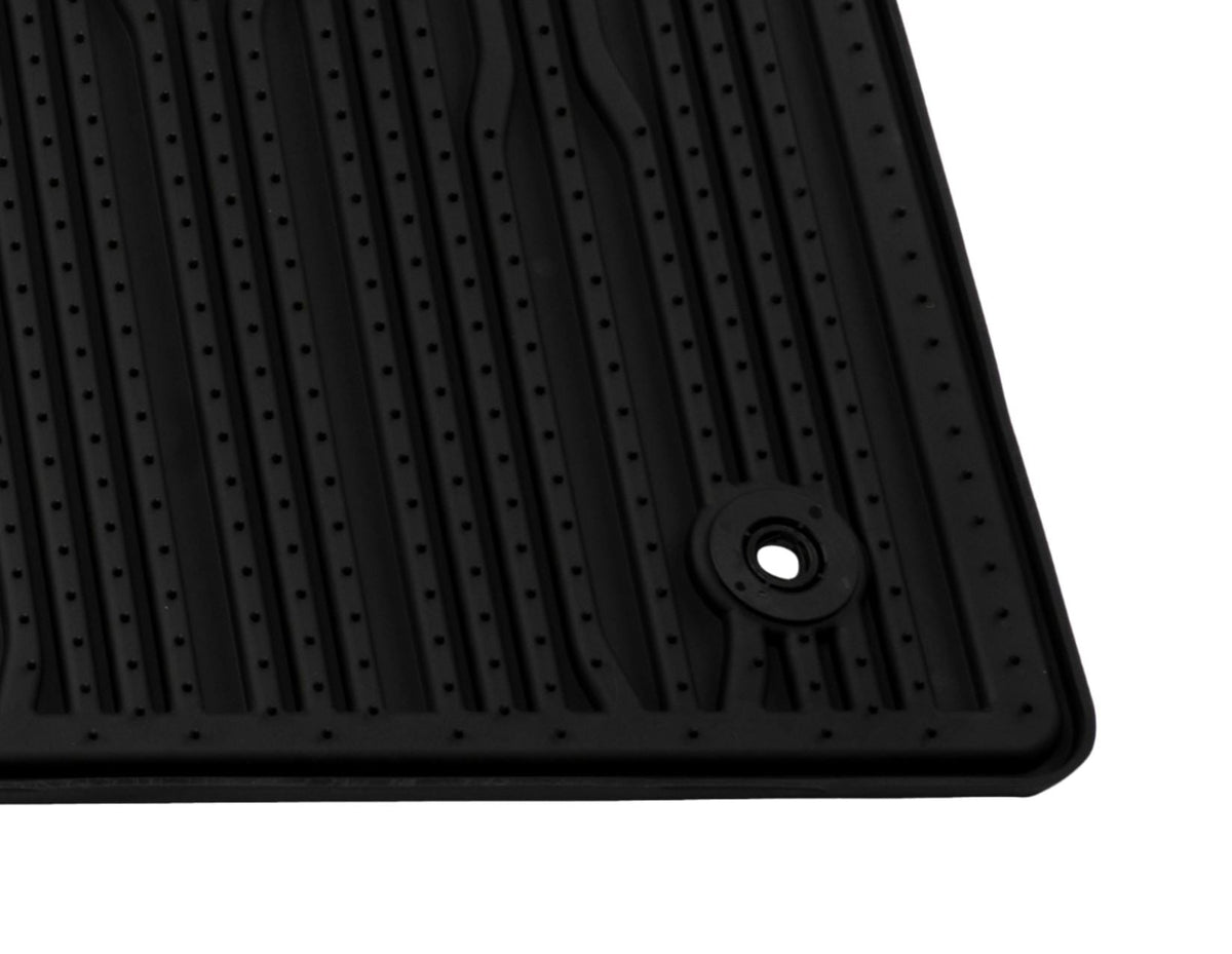 TRANSIT/TOURNEO CUSTOM RUBBER FLOOR MATS FRONT,BLACK