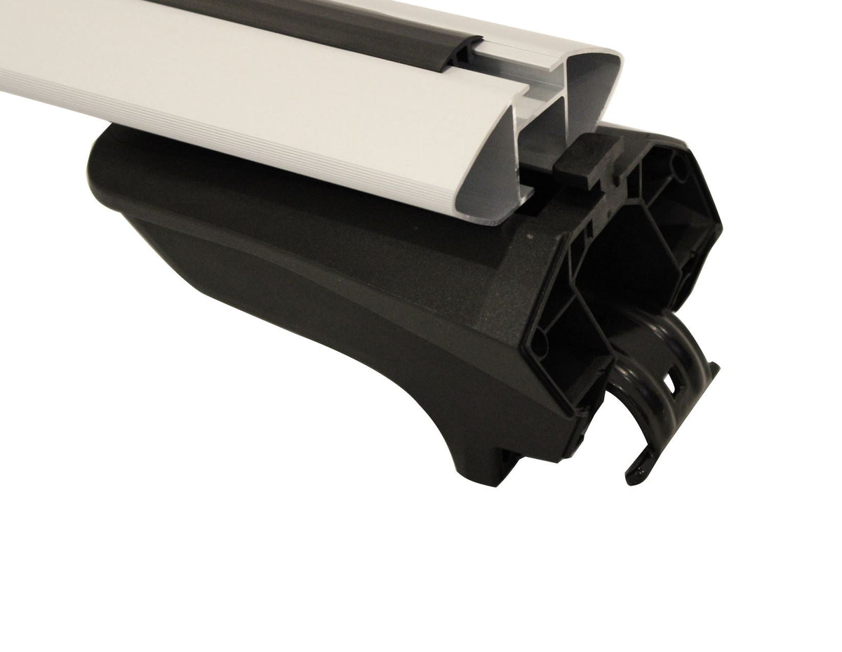 G3* ROOF CROSS BARS LOCKING SILVER FOR TRANSIT TOURNEO CUSTOM 2012-2023