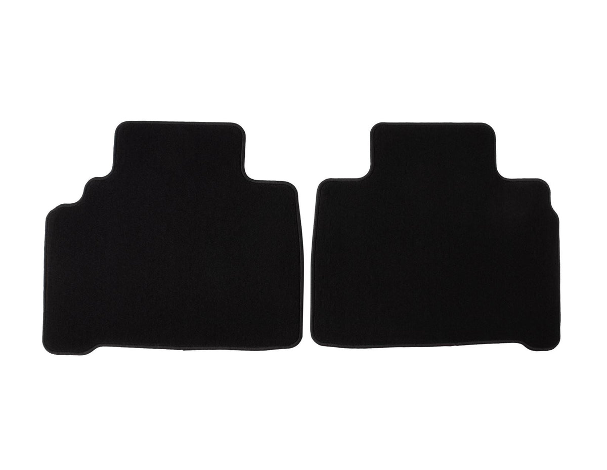 GALAXY S-MAX REAR CARPET FLOOR MATS CONTOURED SET IN BLACK FOR 2ND SEAT ROW 2015-2023