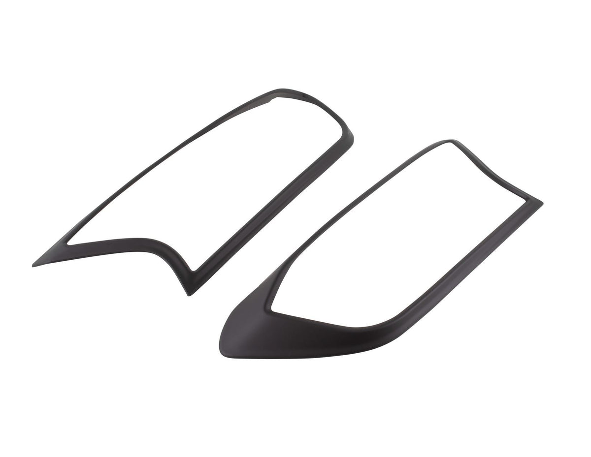 RANGER 01/2012-06/2022 PICKUP ATTITUDE* HEADLAMP COVER KIT MATTE BLACK SURROUND