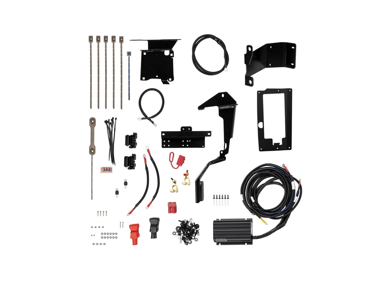 ARB AUXILIARY BATTERY KIT FOR RANGER EXCLUDING PHEV & RAPTOR 2022-ONWARDS