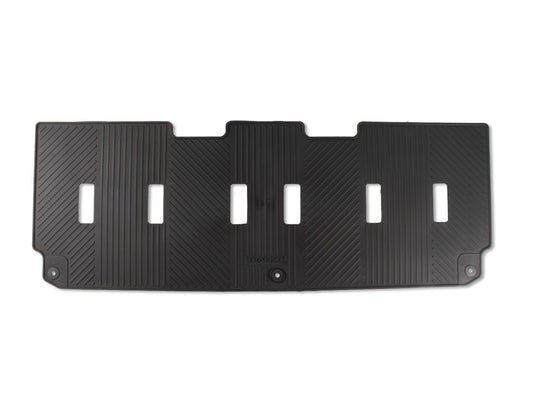TOURNEO CUSTOM 02/2018-09/2023 RUBBER FLOOR MATS REAR,BLACK