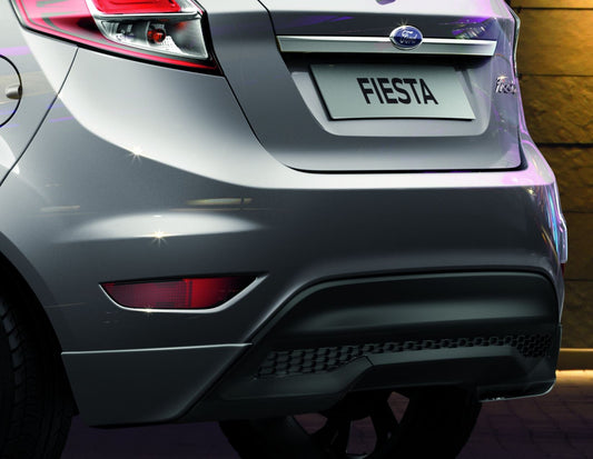 FIESTA REAR BUMPER EXTENSION PRIMED WITH ATHRACITE DIFFUSER INSERT 2012-2019