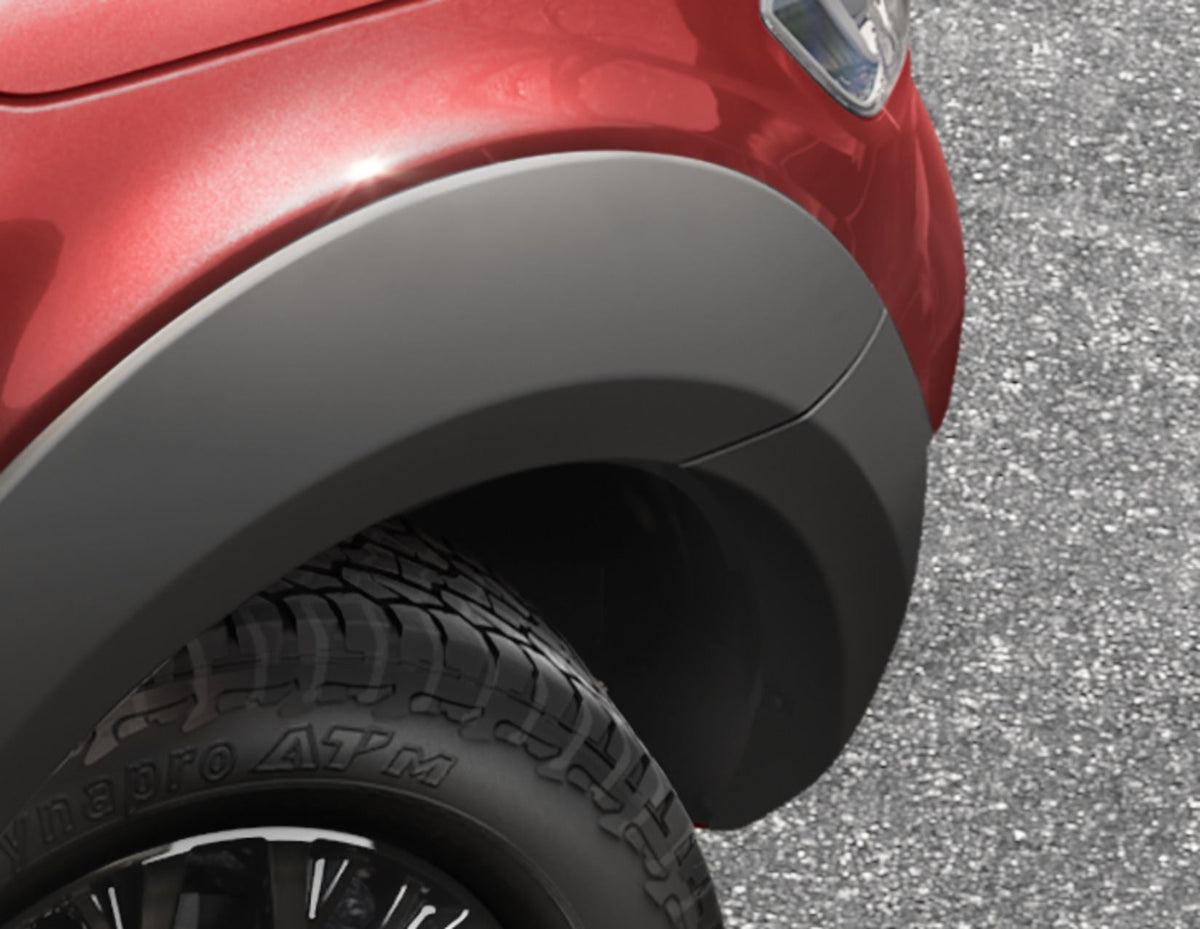 FORD RANGER 02/2019-06/2022 EGR* WHEEL ARCH EXTENSION FRONT AND REAR,MATTE BLACK