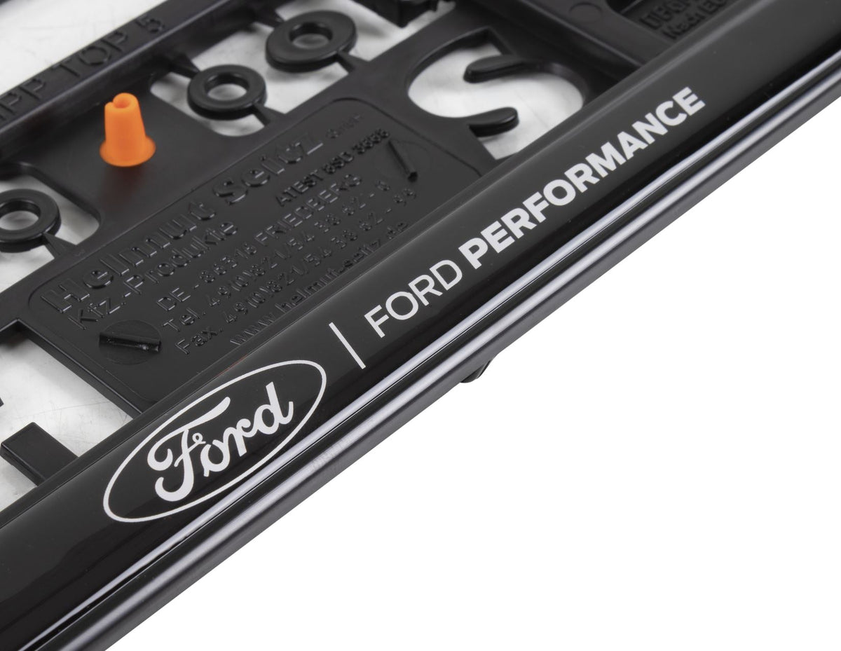 FOCUS FORD PERFORMANCE LICENCE PLATE HOLDER WITH OPTIONAL FITTING 01/2011 07/2015
