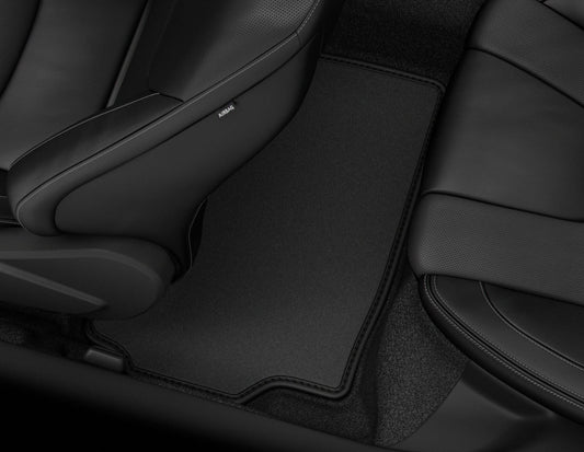 MONDEO FRONT & REAR VELOUR CARPET FLOOR MAT KIT CONTOURED SET BLACK 2014-2018