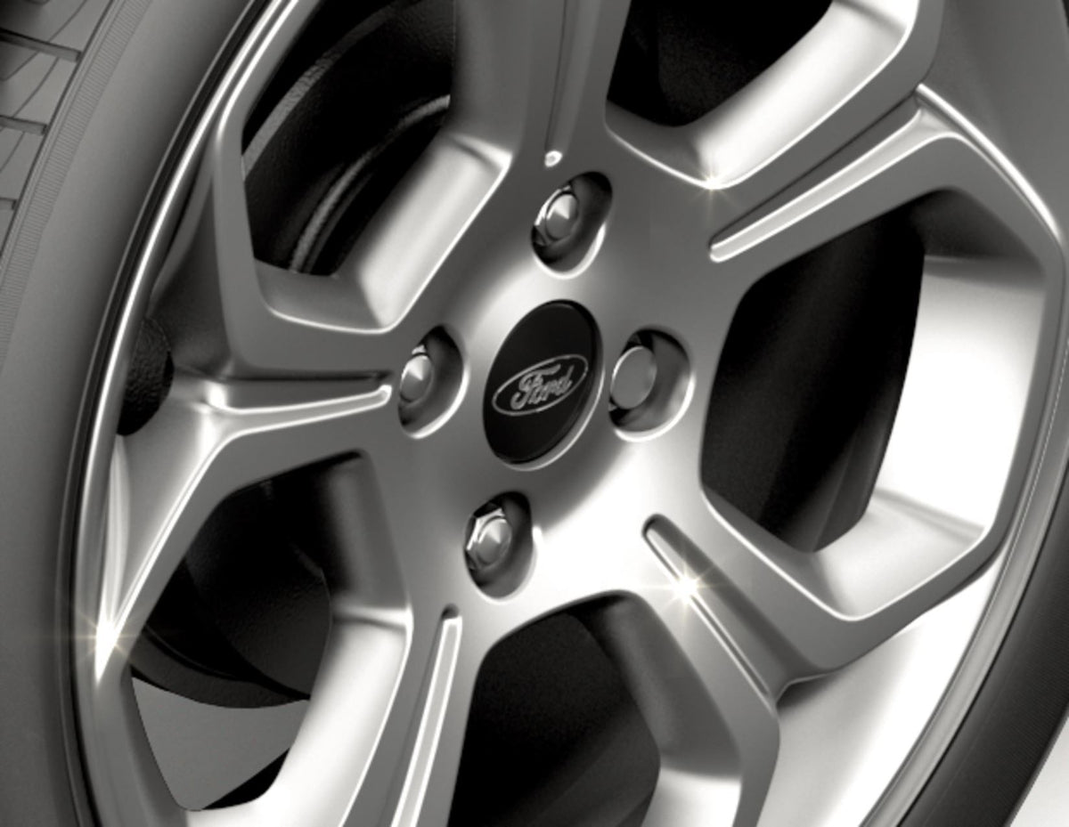 FOCUS FIESTA ECOSPORT ALLOY WHEEL LOCKING WHEEL NUTS & KEY