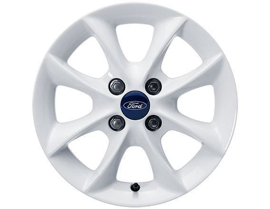 KA 14" ALLOY WHEEL 4X2-SPOKE DESIGN FROZEN WHITE FINISH 2008-2016