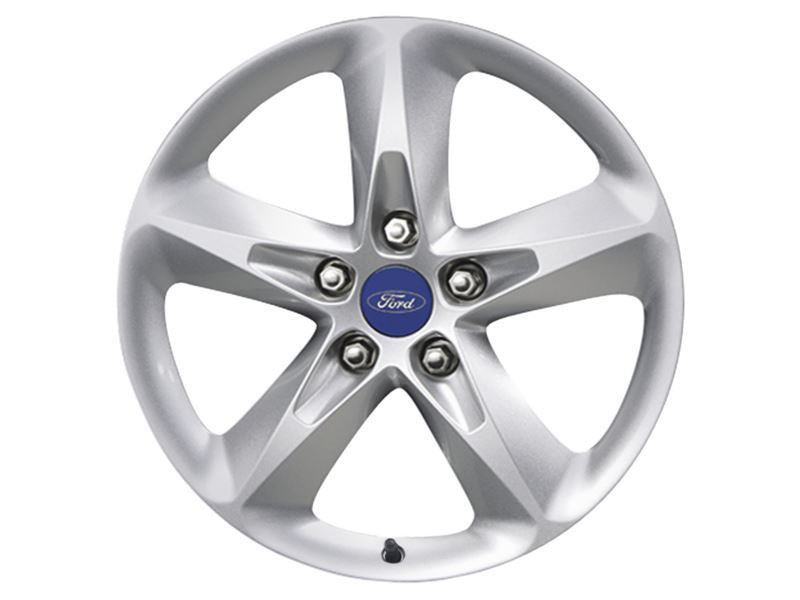 C-MAX FOCUS CABRIOLET 16" ALLOY WHEEL 5-SPOKE WHEEL DESIGN SILVER FINISH 2007-2011