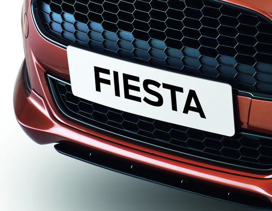 FIESTA 11/2012-06/2017 FRONT BUMPER AERO FOIL BLACK