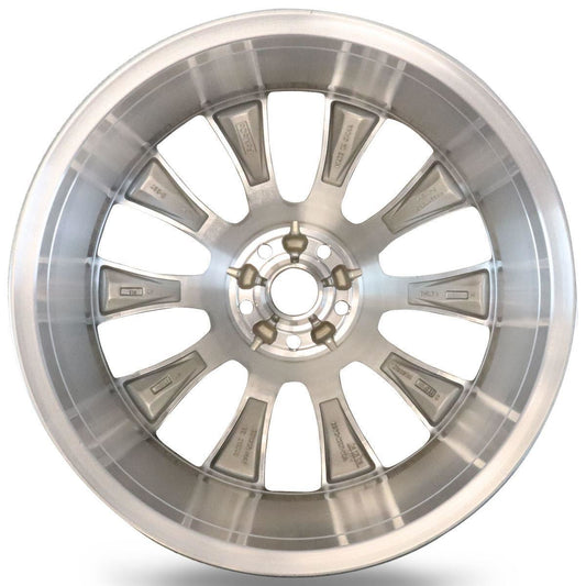 MONDEO 19" SET OF 4 ALLOY WHEEL 10-SPOKE DESIGN SILVER FINISH 2014-2022