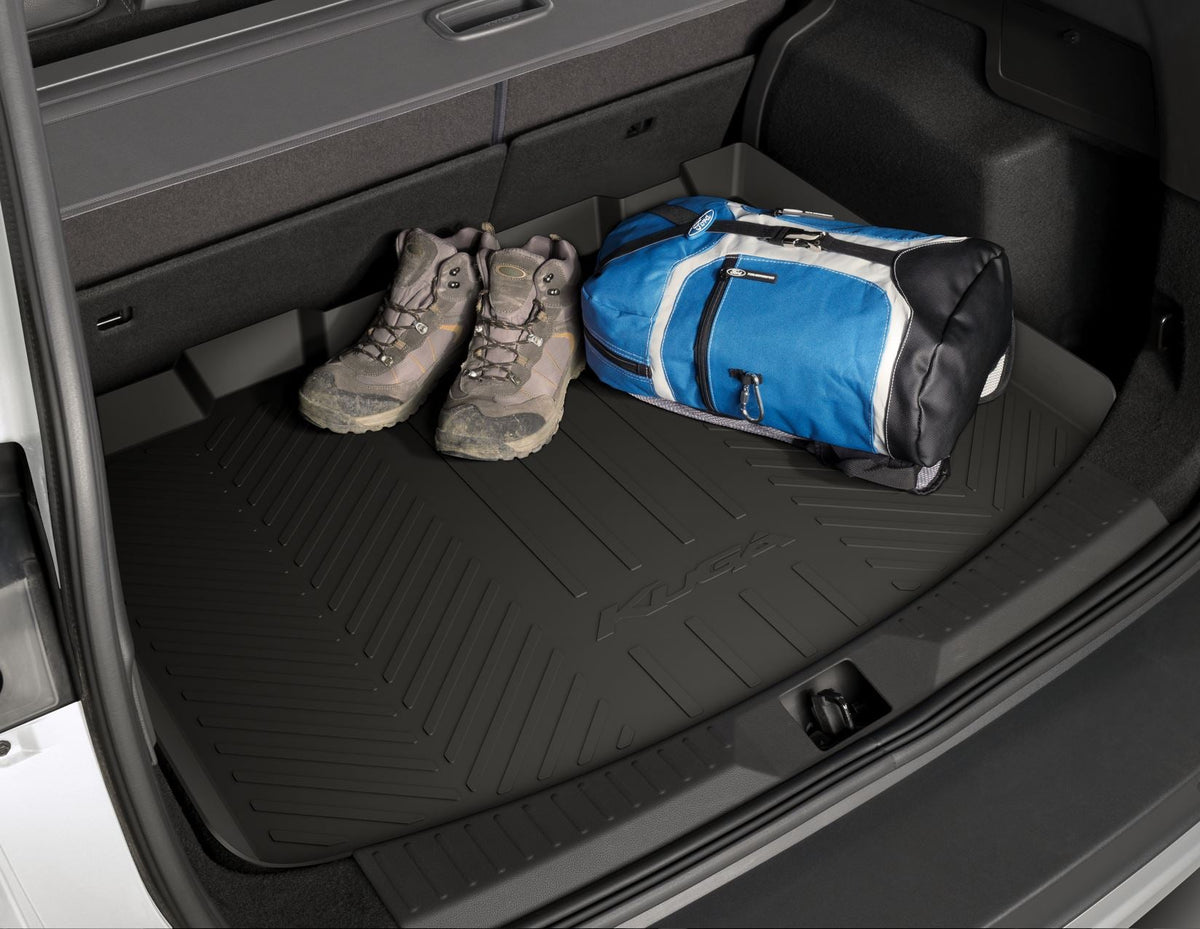KUGA RUBBER BOOT FLOOR MAT ALL-WEATHER LOAD COMPARTMENT TRAY WITH LOGO 2012-2019