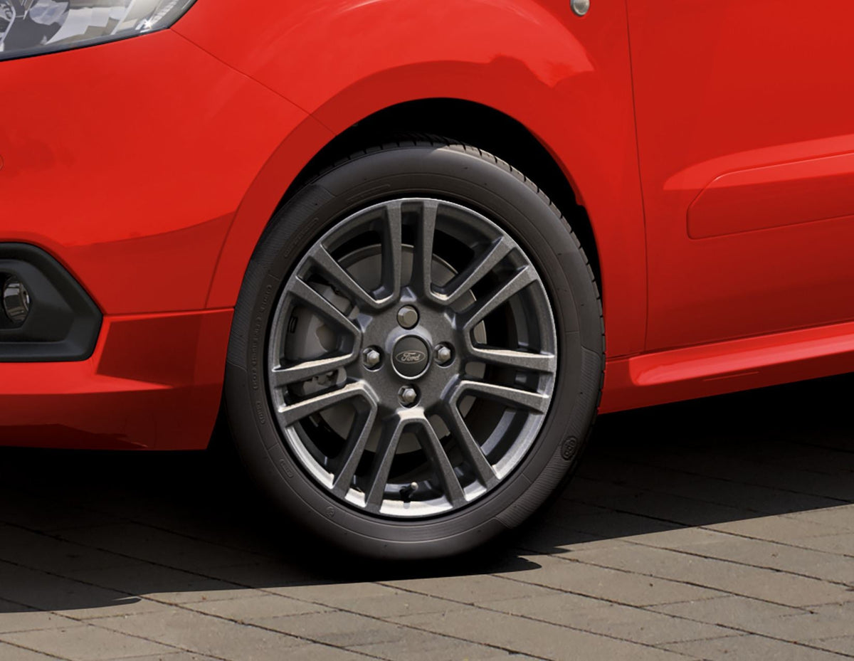 TRANSIT TOURNEO COURIER 16" ALLOY WHEEL 7X2-SPOKE DESIGN MAGNETIC GREY FINISH 2016-2023