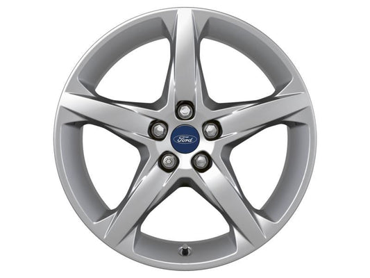 C-MAX GRAND C-MAX FOCUS 18" ALLOY WHEEL 5-SPOKE DESIGN SILVER FINISH 2010-2019