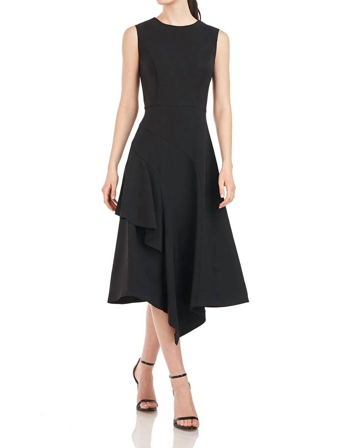 Bryce Midi Dress In Black