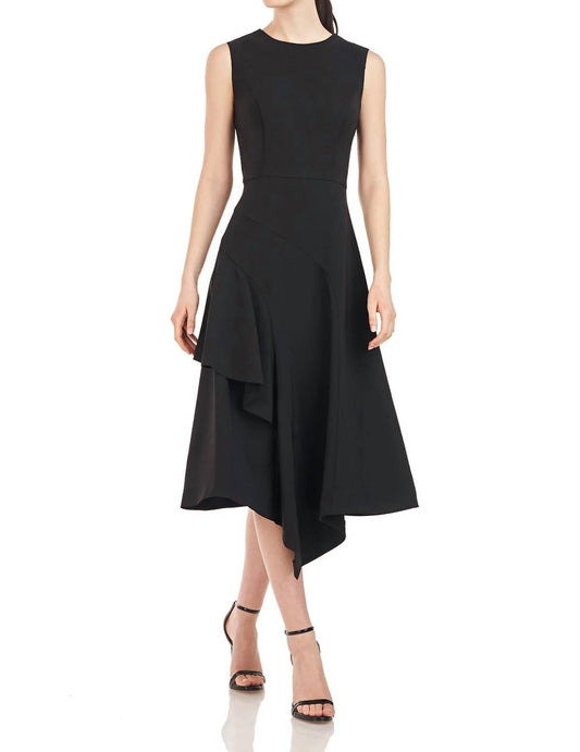 Bryce Midi Dress In Black