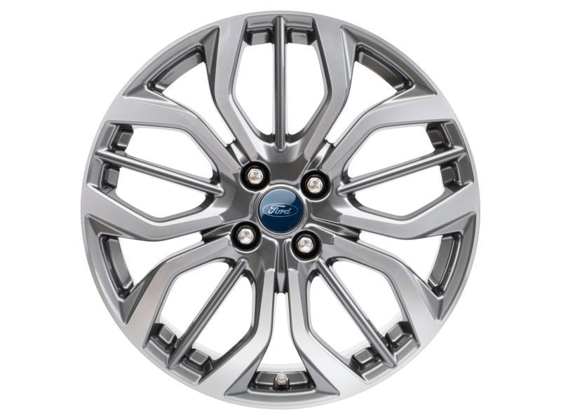 FIESTA 18" ALLOY WHEEL 5X3-SPOKE DESIGN PEARL GREY FINISH 2021-2023 2512467