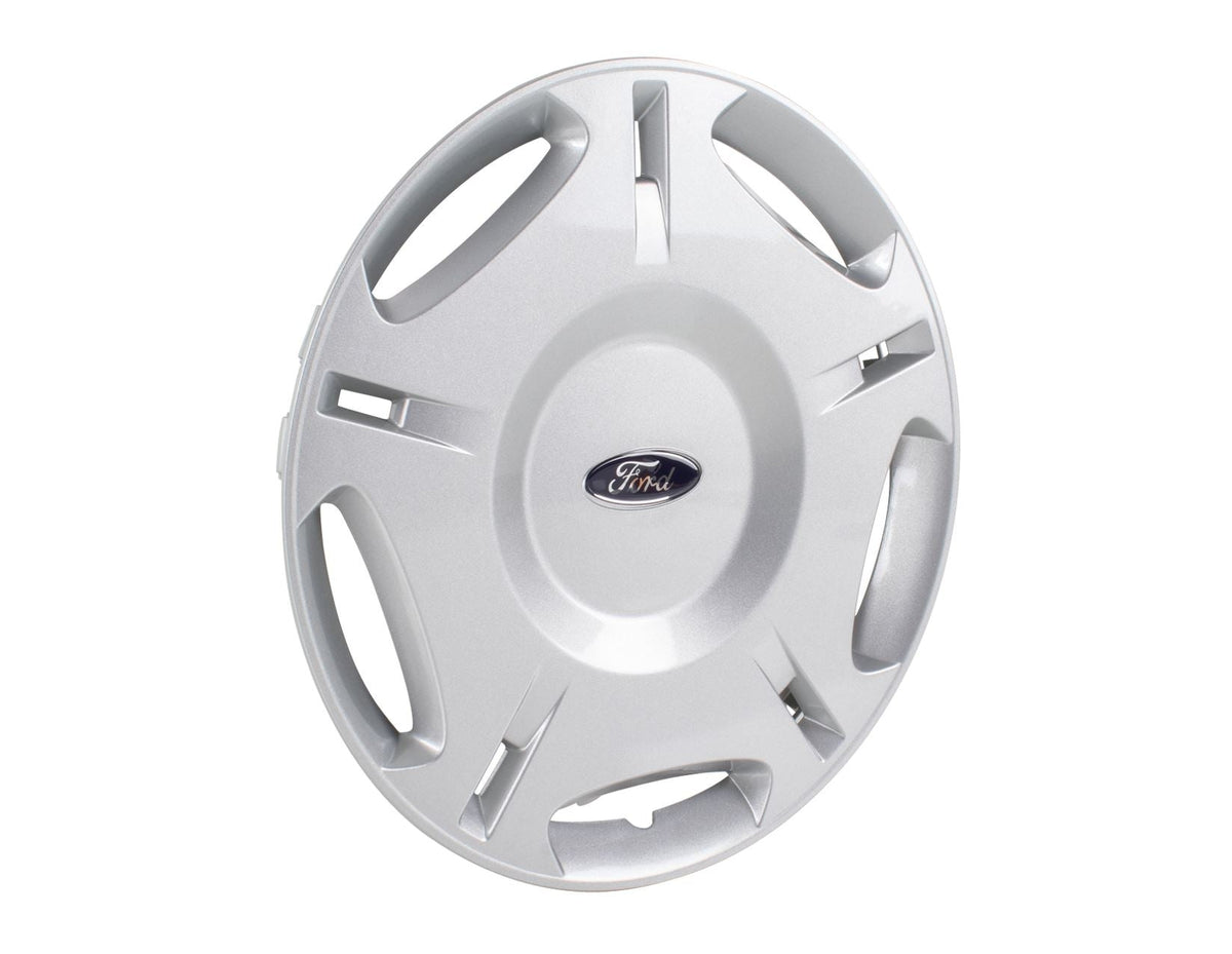 C-MAX & FOCUS SET OF 4 SILVER COVER TRIMS, FITS 16" STEEL WHEELS