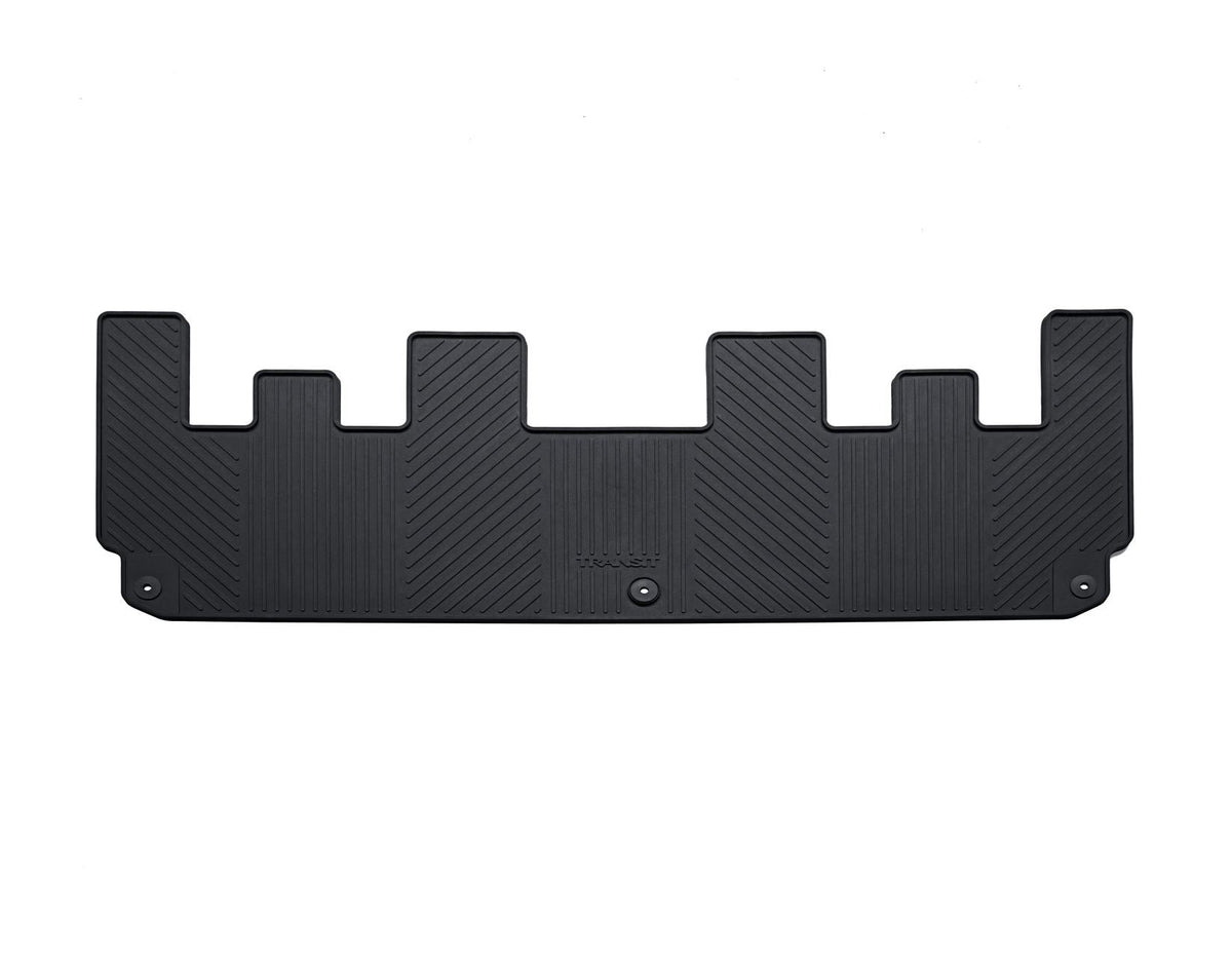 TOURNEO CUSTOM 02/2018-09/2023 RUBBER FLOOR MATS REAR,BLACK