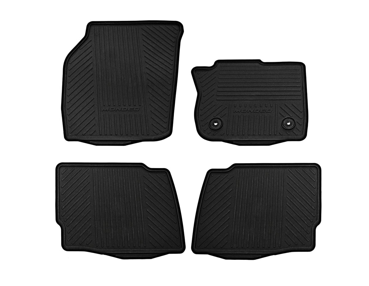 MONDEO FROM 09/2014 RUBBER FLOOR MATS FRONT AND REAR
