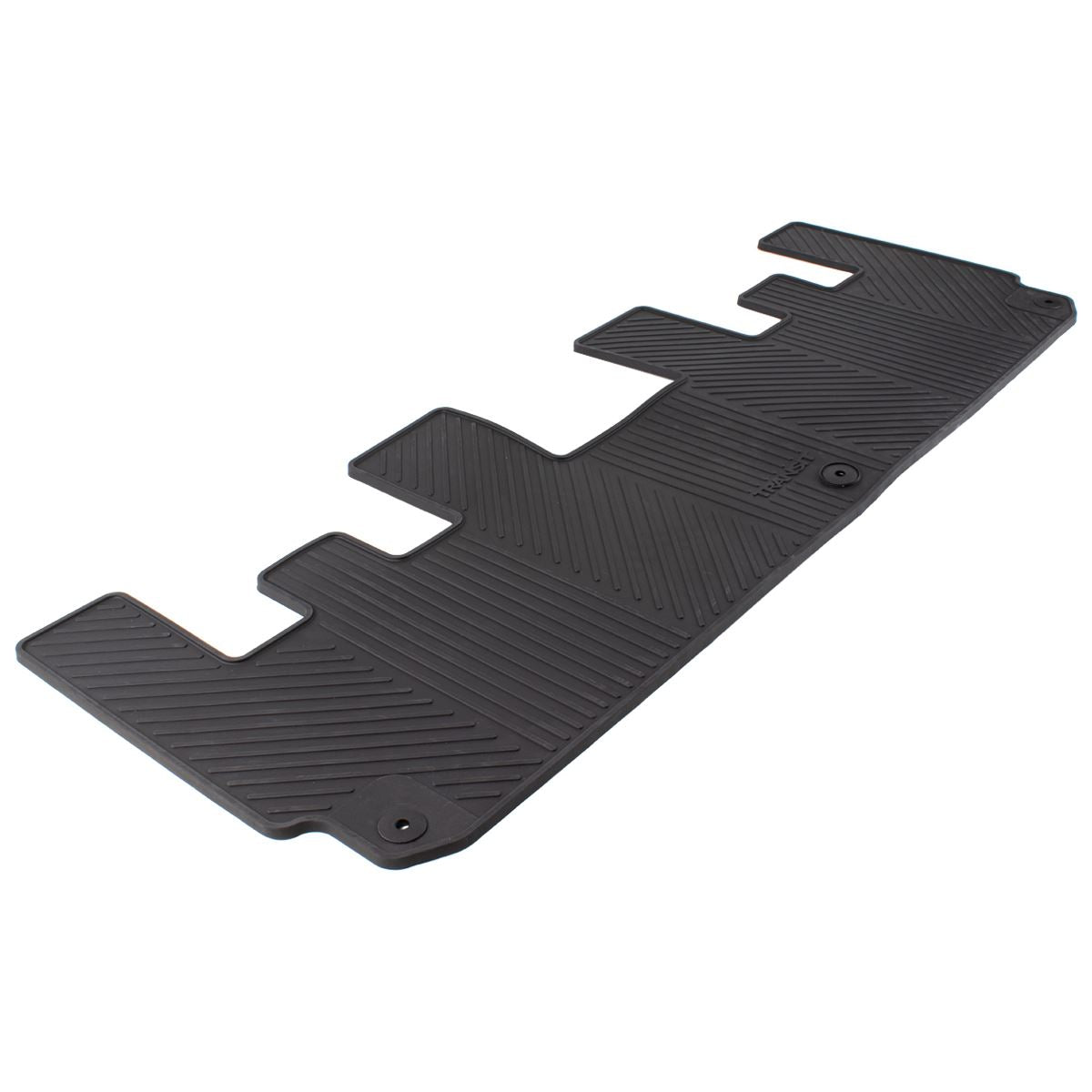 TOURNEO CUSTOM 02/2018-09/2023 RUBBER FLOOR MATS REAR,BLACK