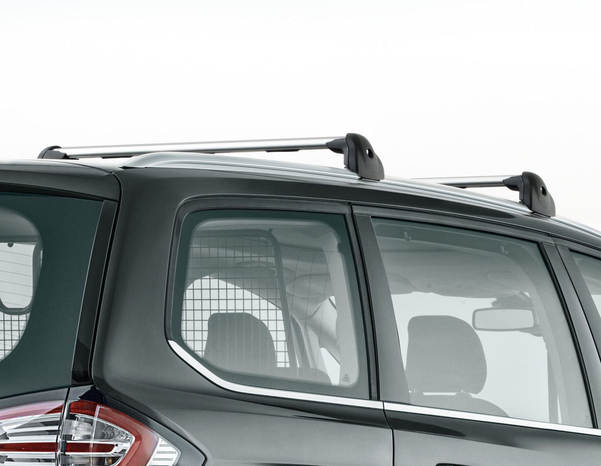 GALAXY ROOF CROSS BARS ALUMINIUM LOCKABLE FOR CLOSED RAILS SILVER FINISH 2015-2023 1854174