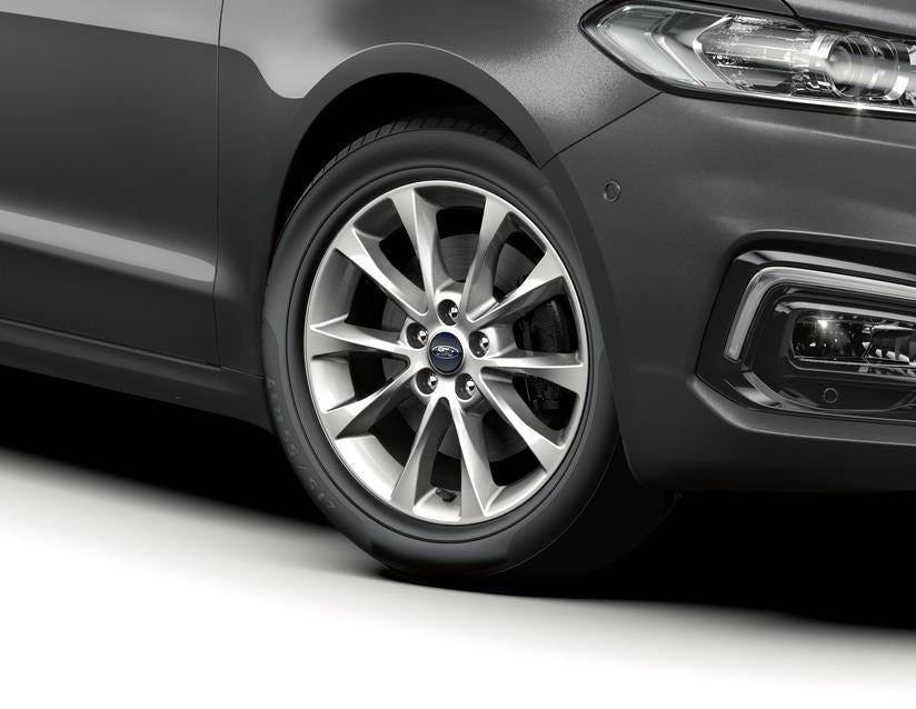 MONDEO 17" SET OF 4 ALLOY WHEEL 5X2-SPOKE DESIGN LUSTRE NICKEL FINISH 2019-2022