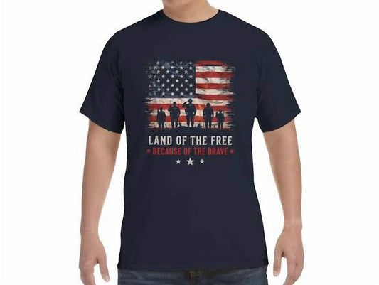 Short-Sleeve Graphic T-Shirt In Navy Blue