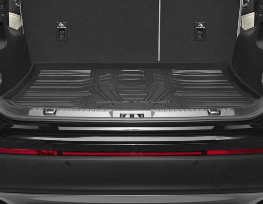 EDGE RUBBER BOOT FLOOR MAT 40MM RAISED EDGES ALL-WEATHER LOAD COMPARTMENT TRAY WITH LOGO 2017-2023