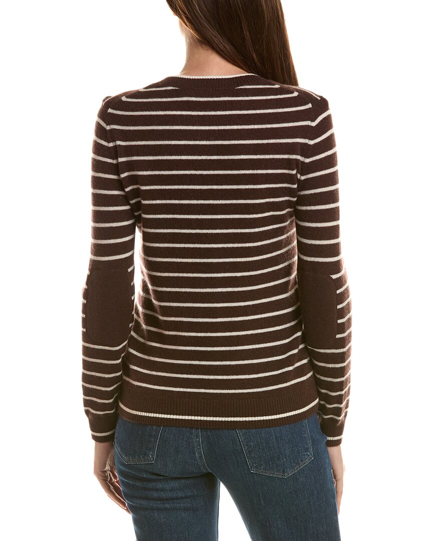 InCashmere 100% Cashmere Stripe Sweater