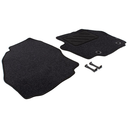 GALAXY S-MAX FRONT CARPET FLOOR MATS CONTOURED BLACK 2006-2012