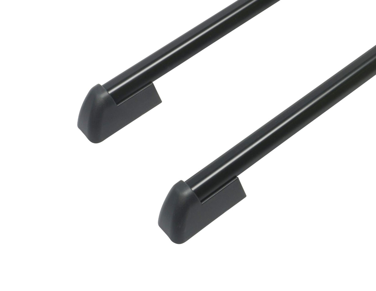 RANGER LOAD BED SIDE RAILS ALUMINIUM COMPATIBLE WITH RIGID TONNEAU COVER SILVER FINISH 2022-ONWARDS