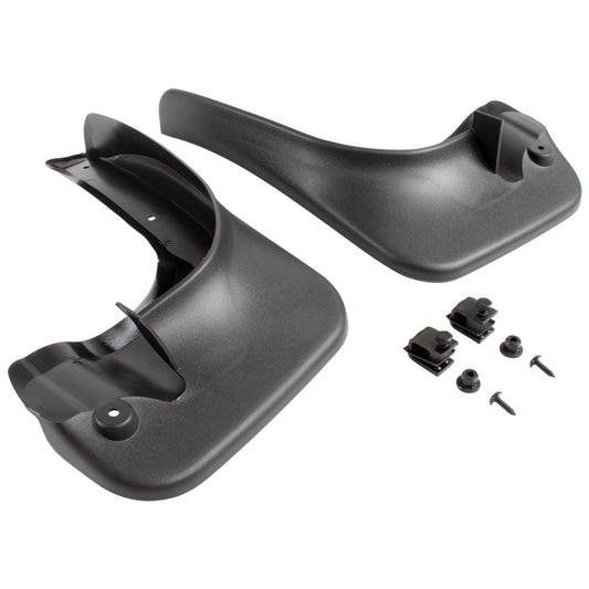 MONDEO FRONT MUD FLAPS CONTOURED SPLASH GUARDS BLACK 2007-2014