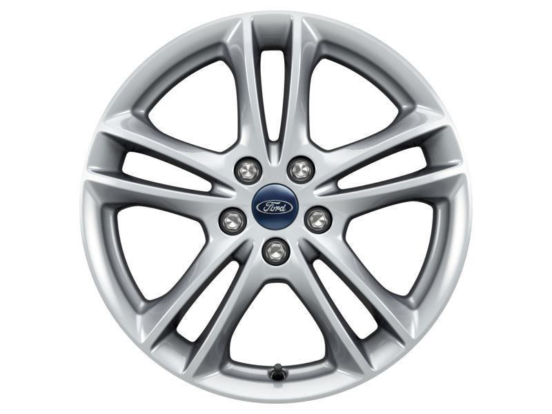 MONDEO 17" SET OF 4 ALLOY WHEELS 5X2-SPOKE DESIGN SILVER FINISH 2014-2022