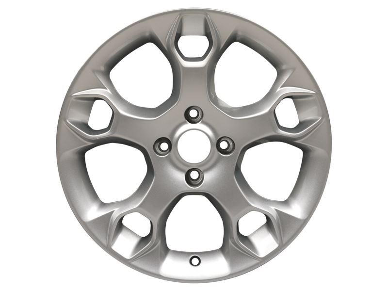 FIESTA 17" ALLOY WHEEL 5-Y-SPOKE DESIGN SILVER FINISH 2008-2012