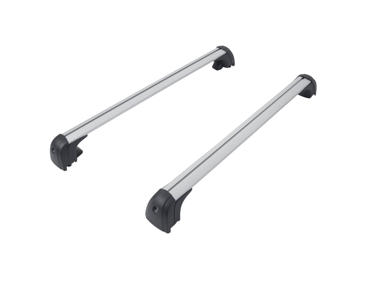 FOCUS ESTATE ROOF CROSS BARS ALUMINIUM LOCKABLE SILVER FINISH 2018-2025 2171008