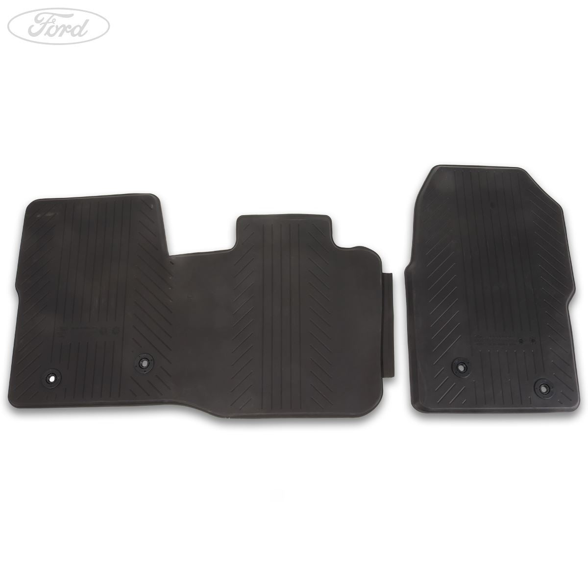 TRANSIT CUSTOM MK8 MK9 FRONT RUBBER FLOOR MATS MANUAL 2014- 2047028