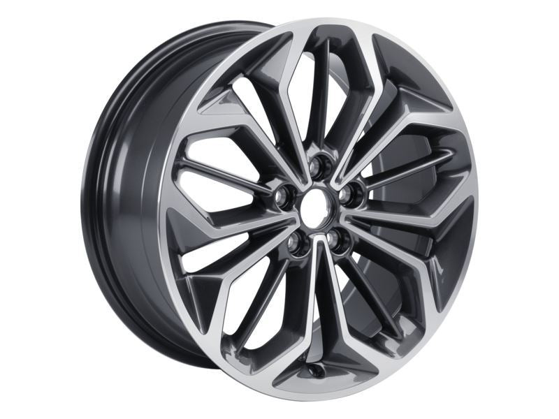 FOCUS 18" ALLOY WHEEL KATANA 5X2-SPOKE DESIGN PEARL GREY MACHINED FINISH 2022-2025 2540808