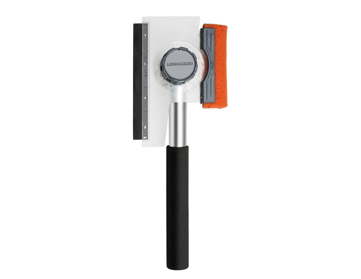 LIFEHAMMER* WINDOW CLEANER ALL-SEASON XXL,WITH EXTENDABLE HANDLE